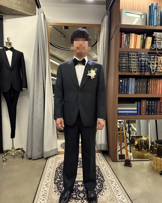 차콜그레이 클래식 수트 맞춤 후기